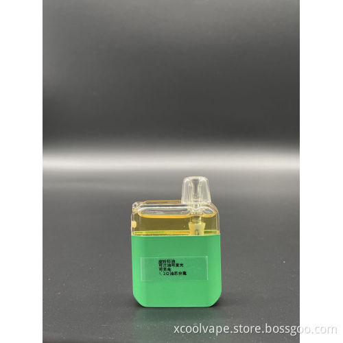 New Refillable pods 5000 puffs Light Up